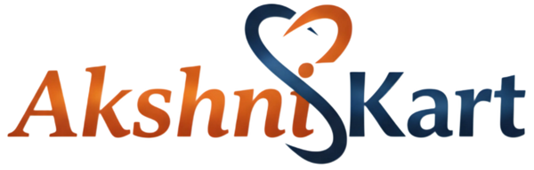 AkshniKart logo with tagline 'We Simplify You' on a white background