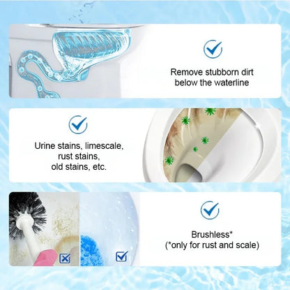 SparkleFlush™ Automatic Toilet & Bathroom Cleaner Tablets | Self-Cleaning Flush | Pack of 10/20/30