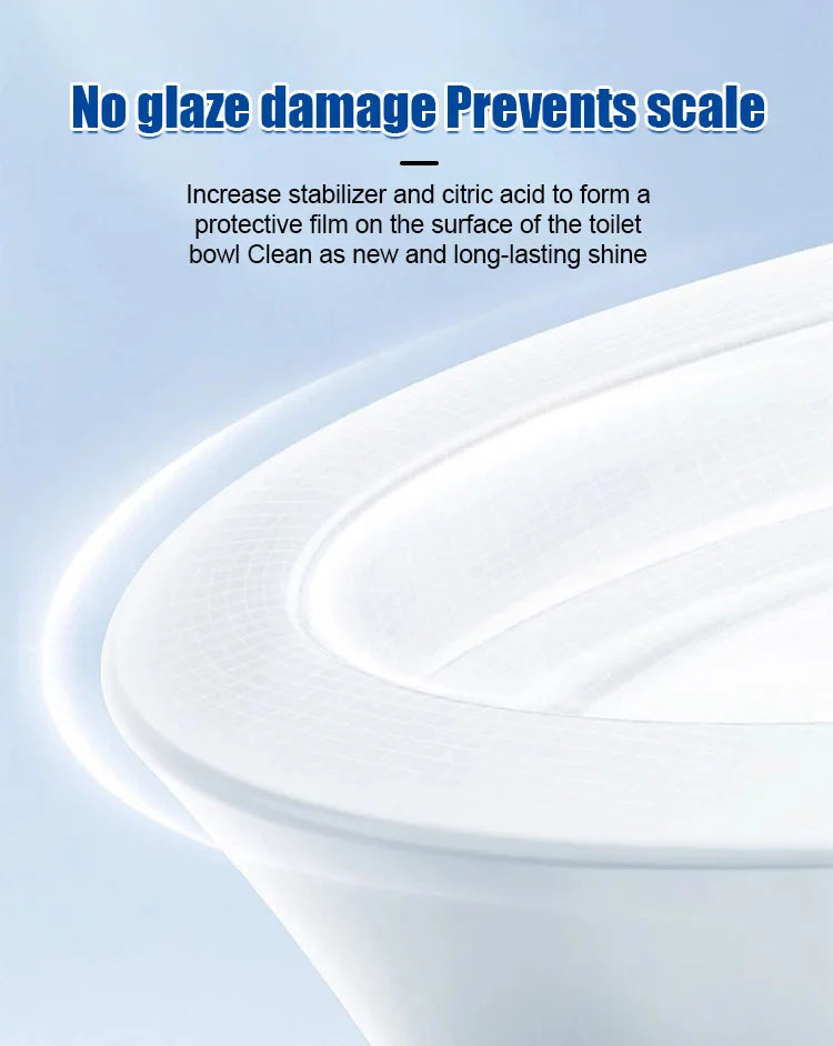 SparkleFlush™ Automatic Toilet & Bathroom Cleaner Tablets | Self-Cleaning Flush | Pack of 10/20/30